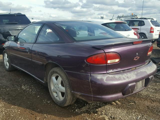 1G1JF12T2W7132718 - 1998 CHEVROLET CAVALIER Z PURPLE photo 3