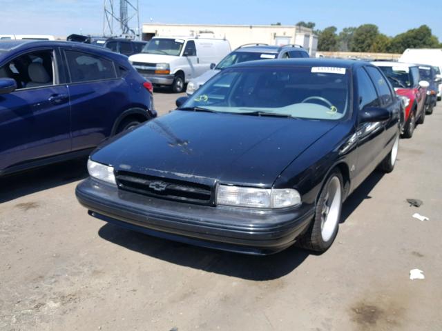 1G1BL52P8TR156416 - 1996 CHEVROLET CAPRICE / BLACK photo 2