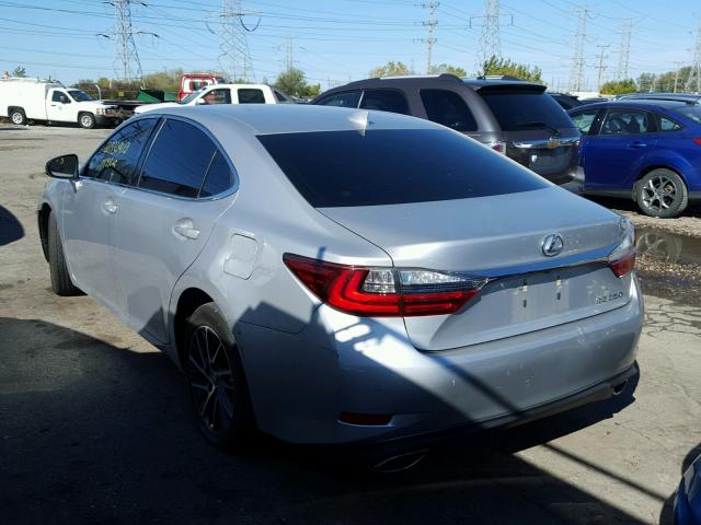 JTHBK1GGXG2212509 - 2016 LEXUS ES 350 SILVER photo 3