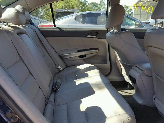 1HGCP2F86AA153044 - 2010 HONDA ACCORD EXL Mavi foto 6