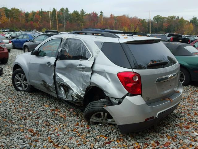 2CNFLEEC6B6247983 - 2011 CHEVROLET EQUINOX SILVER photo 3