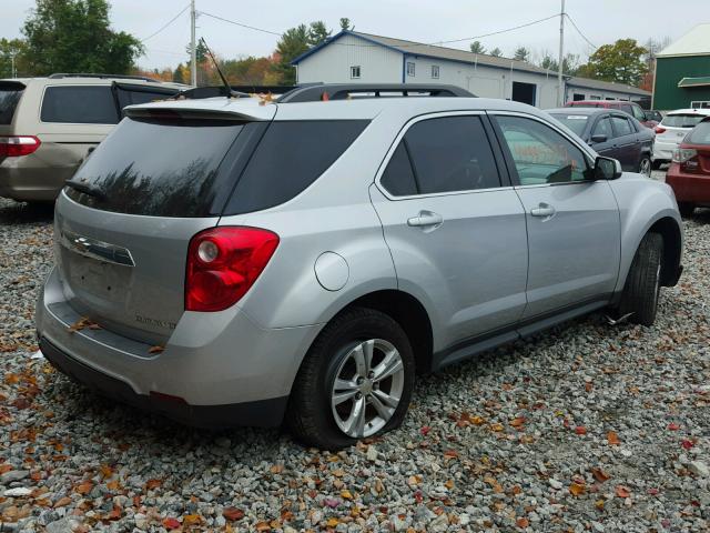 2CNFLEEC6B6247983 - 2011 CHEVROLET EQUINOX SILVER photo 4