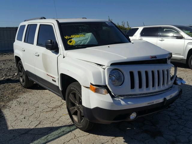 1C4NJRBB1HD111800 - 2017 JEEP PATRIOT SP WHITE photo 1