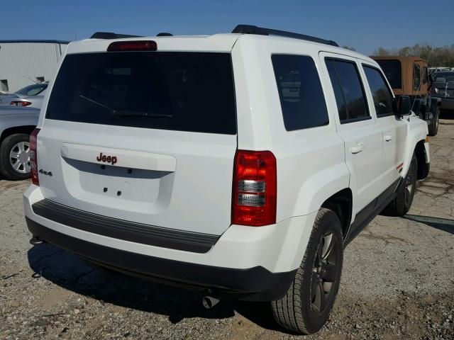 1C4NJRBB1HD111800 - 2017 JEEP PATRIOT SP WHITE photo 4