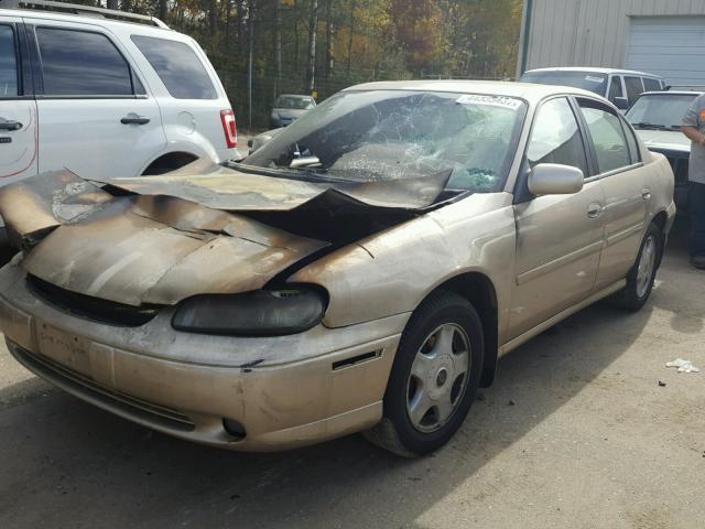 1G1NE52J316262211 - 2001 CHEVROLET MALIBU LS BEIGE photo 2