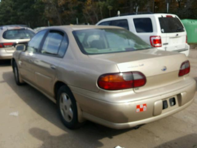 1G1NE52J316262211 - 2001 CHEVROLET MALIBU LS 米色 照片 3