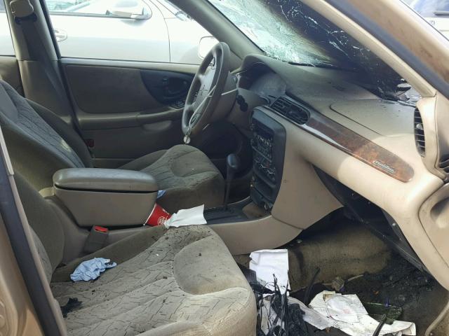 1G1NE52J316262211 - 2001 CHEVROLET MALIBU LS 米色 照片 5