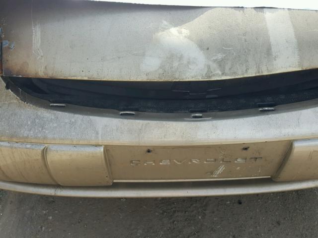 1G1NE52J316262211 - 2001 CHEVROLET MALIBU LS 米色 照片 9