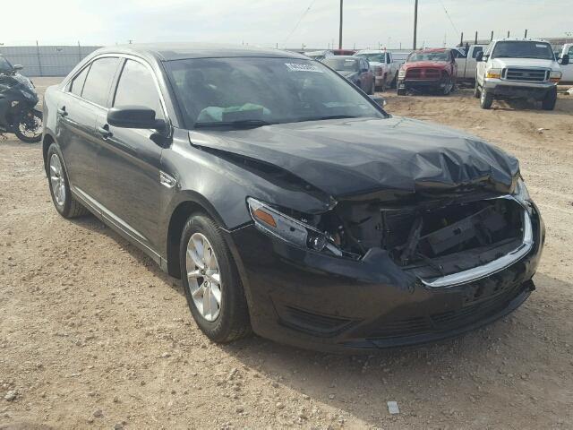 1FAHP2D92DG217054 - 2013 FORD TAURUS SE BLACK photo 1