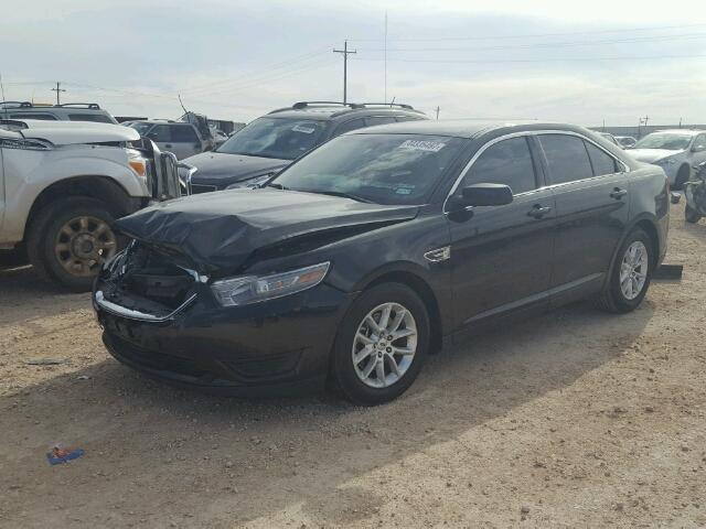 1FAHP2D92DG217054 - 2013 FORD TAURUS SE BLACK photo 2