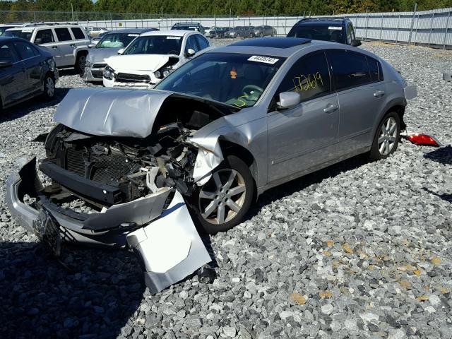 1N4BA41E55C845445 - 2005 NISSAN MAXIMA GRAY photo 2