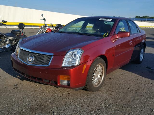 1G6DM57N830135366 - 2003 CADILLAC CTS RED photo 2