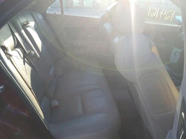 1G6DM57N830135366 - 2003 CADILLAC CTS RED photo 6