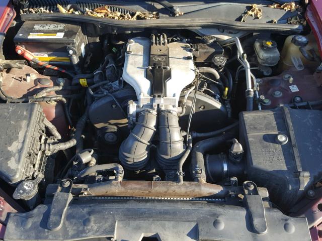1G6DM57N830135366 - 2003 CADILLAC CTS RED photo 7