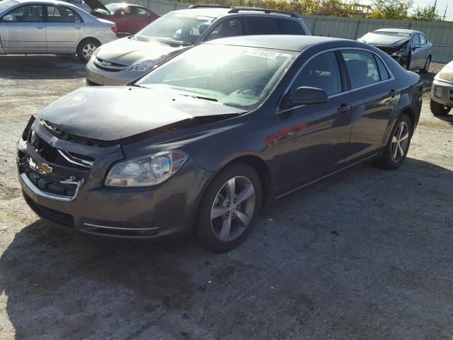 1G1ZC5E15BF187791 - 2011 CHEVROLET MALIBU 1LT GRAY photo 2