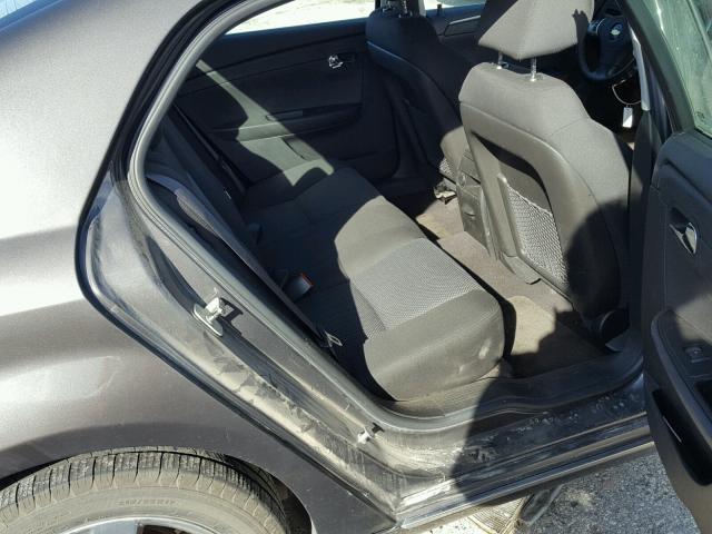 1G1ZC5E15BF187791 - 2011 CHEVROLET MALIBU 1LT ნაცრისფერი ფოტო 6