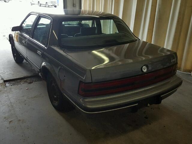 1G4AG54RXM6475188 - 1991 BUICK CENTURY SP GRAY photo 3