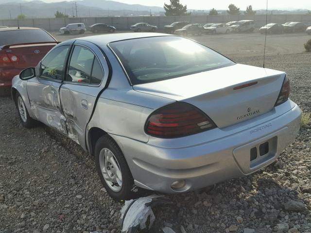 1G2NE52F14M597684 - 2004 PONTIAC GRAND AM S SILVER photo 3