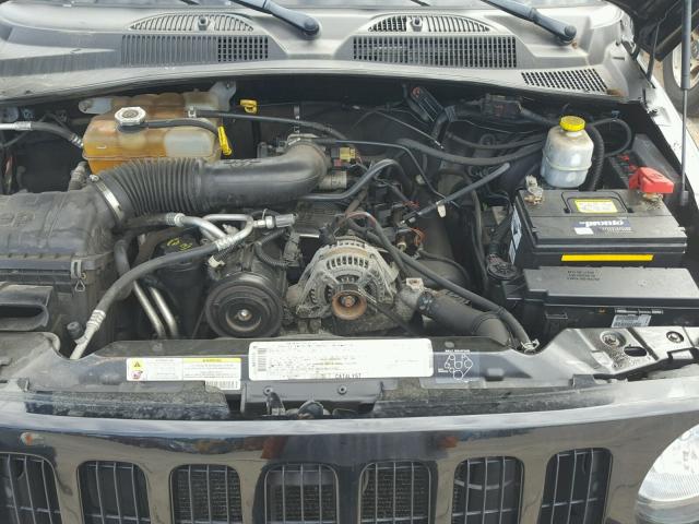 1J4GL38K76W204145 - 2006 JEEP LIBERTY RE BLACK photo 7