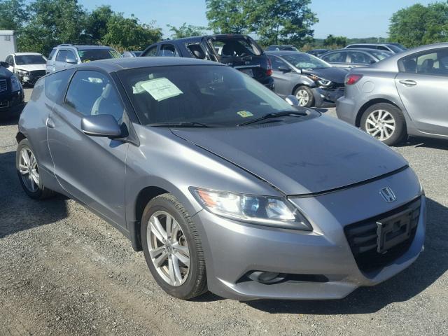 JHMZF1D69BS004564 - 2011 HONDA CR-Z EX SILVER photo 1