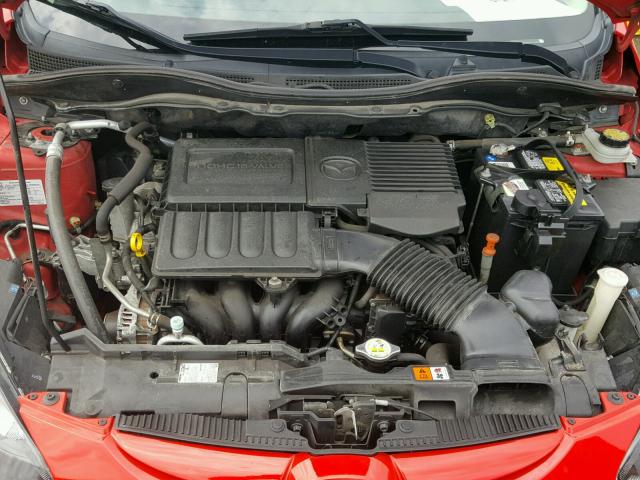 JM1DE1KY8E0171856 - 2014 MAZDA MAZDA2 SPO 红色 照片 7