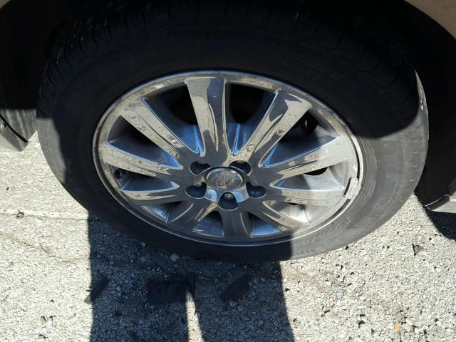 2G4WD582471169613 - 2007 BUICK LACROSSE C TAN photo 9