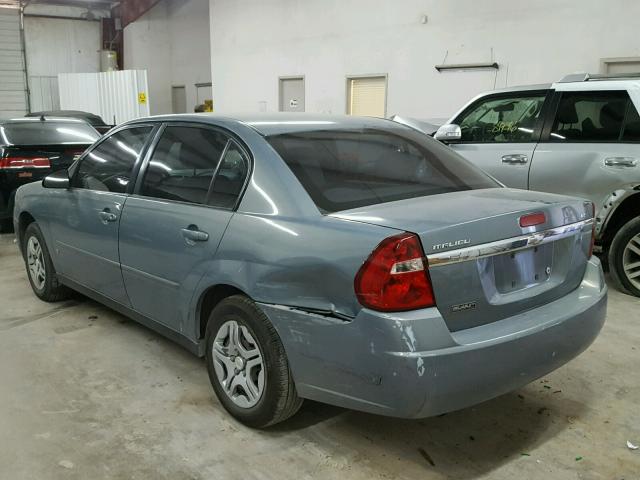 1G1ZS58F17F114385 - 2007 CHEVROLET MALIBU LS 蓝色 照片 3