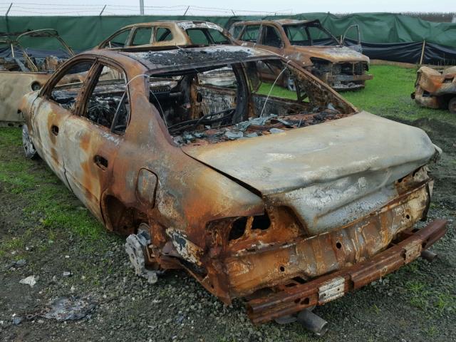 19UUA5671YA052812 - 2000 ACURA 3.2TL BURN photo 3