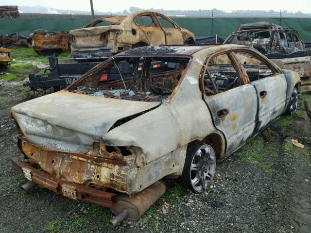 19UUA5671YA052812 - 2000 ACURA 3.2TL BURN photo 4