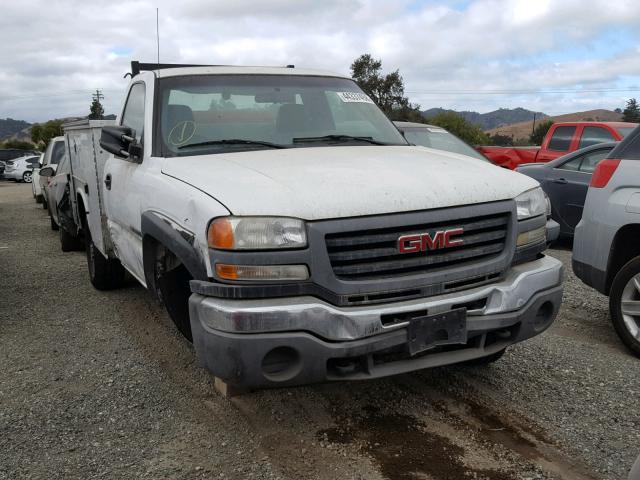 1GDHC34UX7E132992 - 2007 GMC SIERRA C35 WHITE photo 1