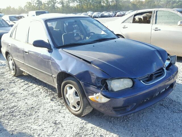 1NXBR12E82Z570557 - 2002 TOYOTA COROLLA CE BLUE photo 1