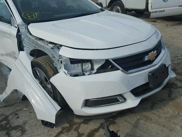 2G11Z5SL7F9274267 - 2015 CHEVROLET IMPALA WHITE photo 10