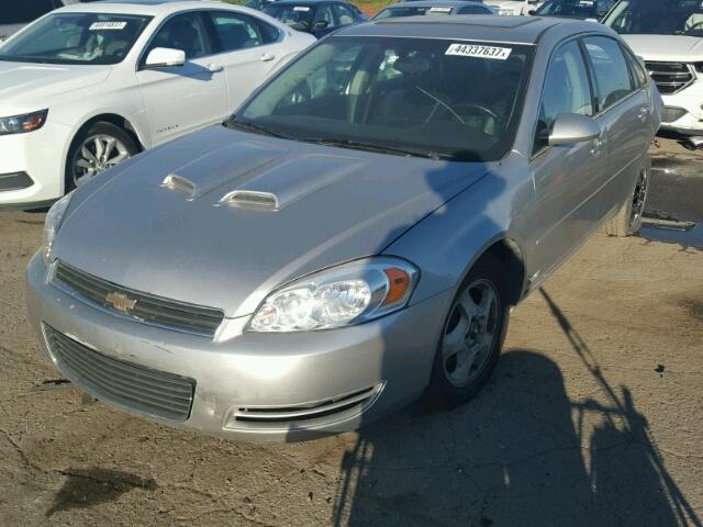 2G1WT58K479408594 - 2007 CHEVROLET IMPALA SILVER photo 2