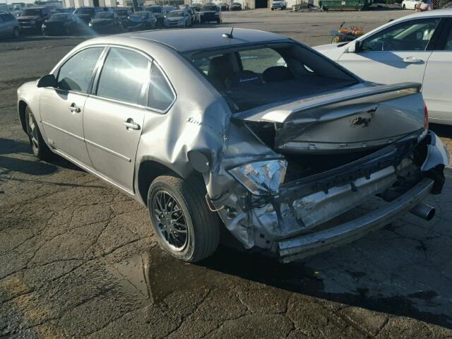 2G1WT58K479408594 - 2007 CHEVROLET IMPALA 银色 照片 3