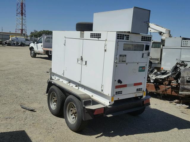 CA794686 - 1997 CABIN TRAILER GENERATOR WHITE photo 3