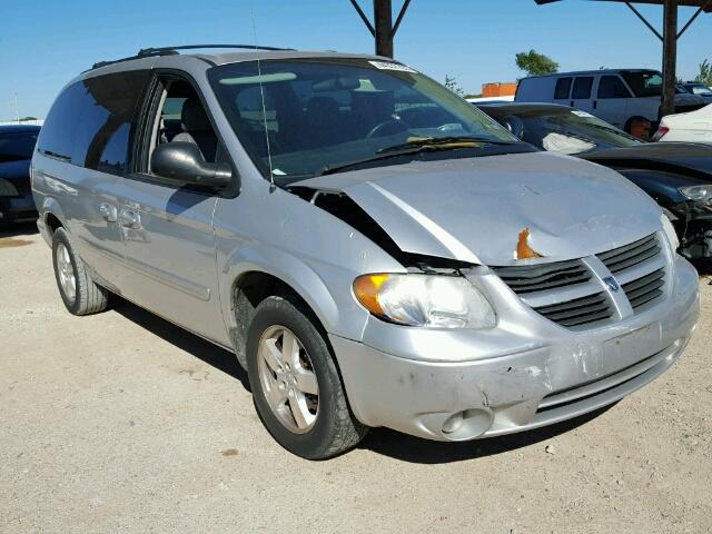 2D4GP44L86R857383 - 2006 DODGE GRAND CARA SILVER photo 1