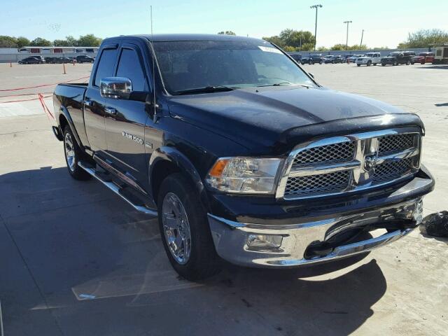 1D7RB1GT9BS614727 - 2011 DODGE RAM 1500 BLACK photo 1