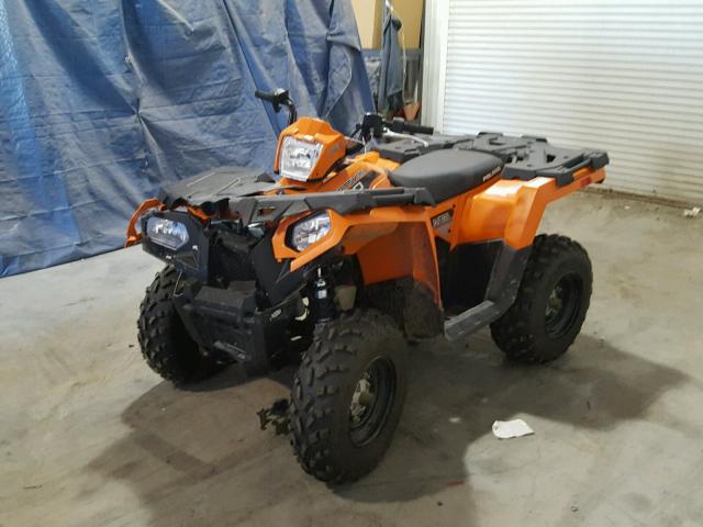 4XASEA573GA596674 - 2016 POLARIS SPORTSMAN ORANGE photo 2