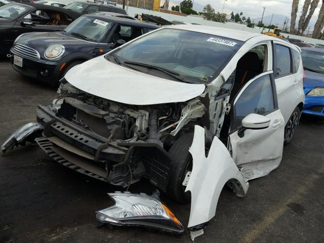 3N1CE2CP9FL418123 - 2015 NISSAN VERSA NOTE WHITE photo 2