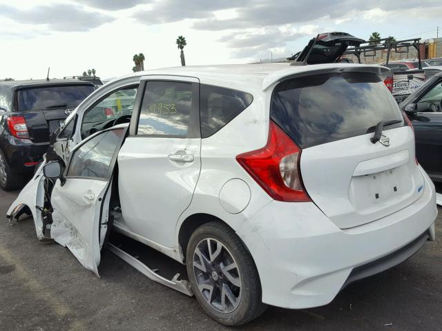 3N1CE2CP9FL418123 - 2015 NISSAN VERSA NOTE WHITE photo 3