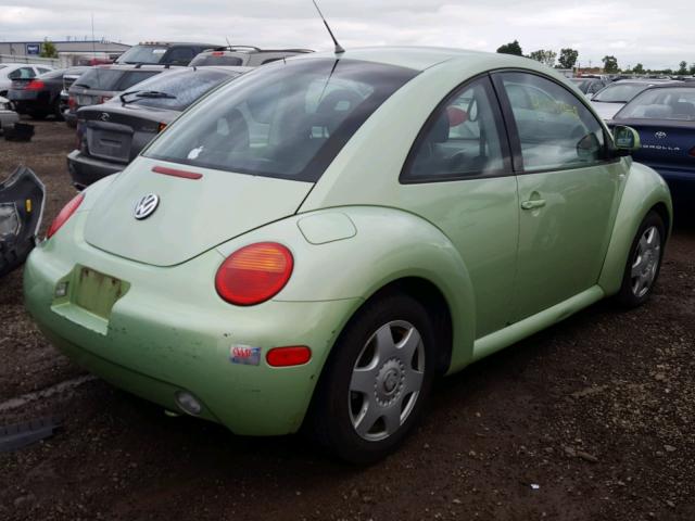 3VWCA21C6XM428142 - 1999 VOLKSWAGEN NEW BEETLE Yaşıl foto 4