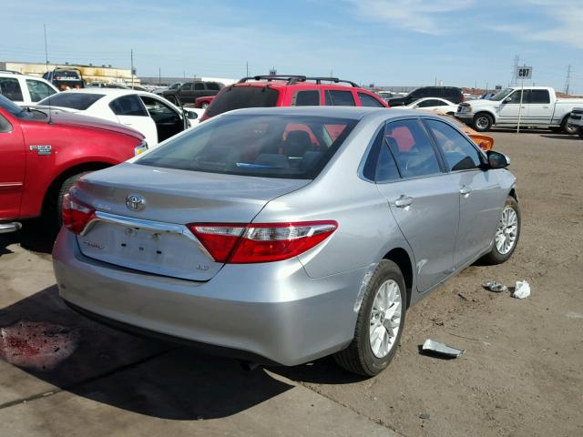 4T1BF1FK5GU243310 - 2016 TOYOTA CAMRY LE SILVER photo 4