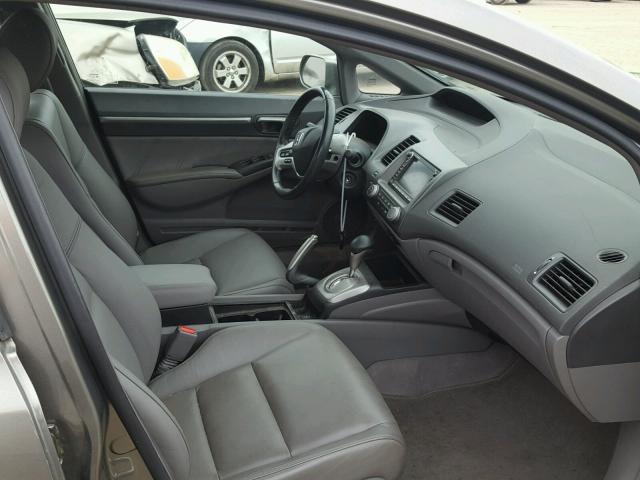 1HGFA16908L084447 - 2008 HONDA CIVIC EXL 灰色 照片 5