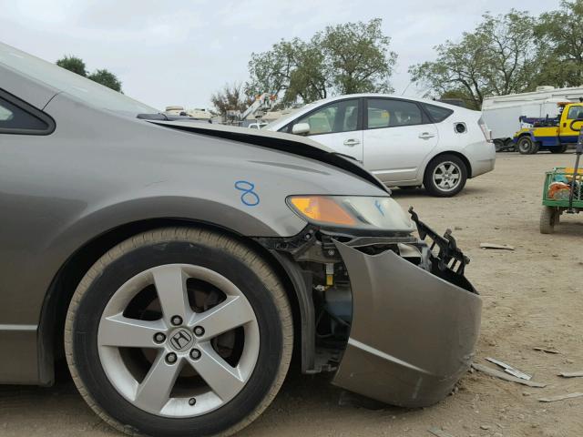 1HGFA16908L084447 - 2008 HONDA CIVIC EXL 灰色 照片 9