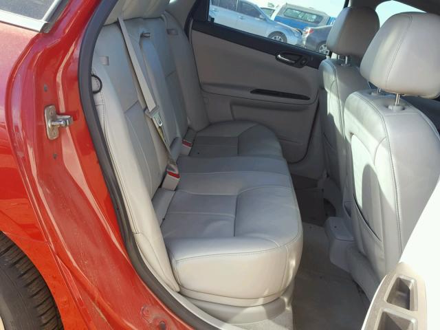 2G1WD58CX81262577 - 2008 CHEVROLET IMPALA SUP 红色 照片 6