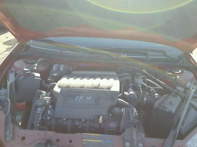 2G1WD58CX81262577 - 2008 CHEVROLET IMPALA SUP 红色 照片 7