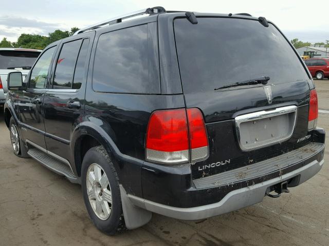 5LMEU78H53ZJ43502 - 2003 LINCOLN AVIATOR 黑色 照片 3