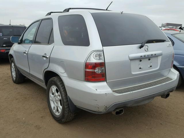 2HNYD18674H546408 - 2004 ACURA MDX TOURIN SILVER photo 3