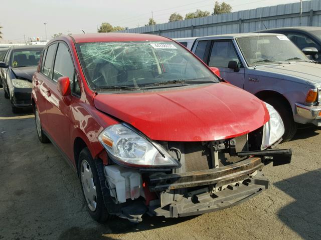 3N1BC1CP9BL485312 - 2011 NISSAN VERSA S RED photo 1