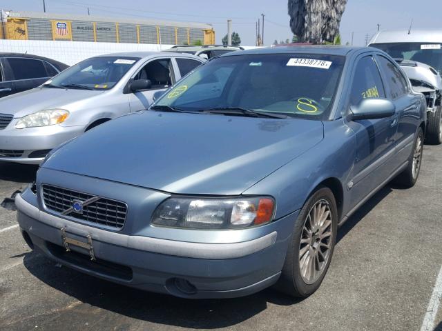 YV1RS58D832252569 - 2003 VOLVO S60 2.4T BLUE photo 2